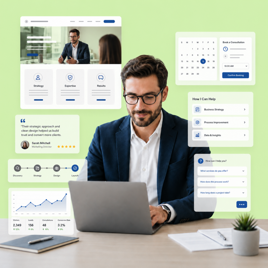 Webseiten für Berater